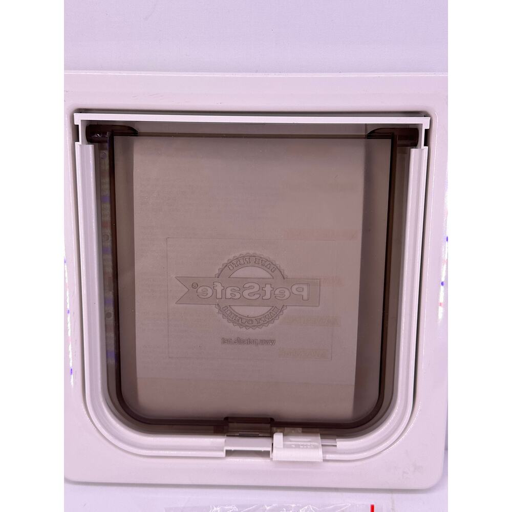 PetSafe 2-Way Interior Cat Door WHITE 5-3/4 Flap Opening